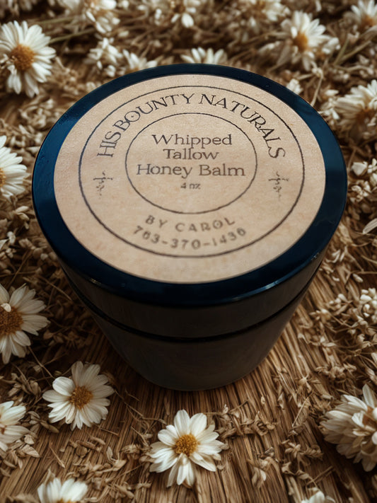 Whipped Tallow Honey Balm